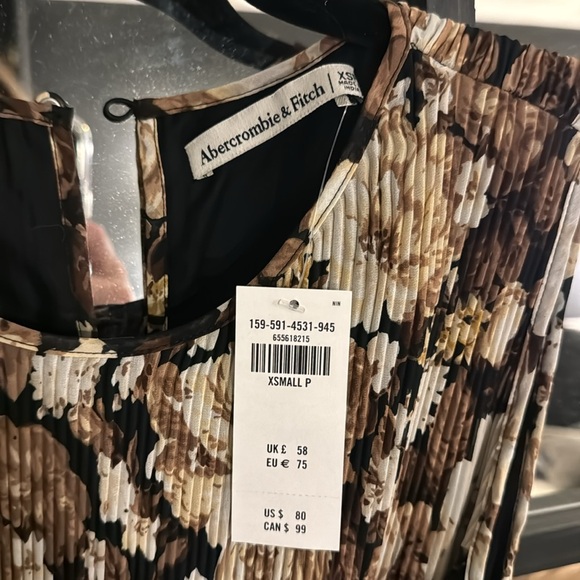 Abercrombie & Fitch tie waist shift dress - Picture 2 of 4